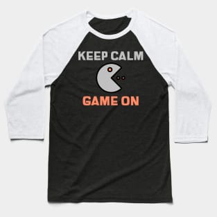 Keep calm game on Baseball T-Shirt